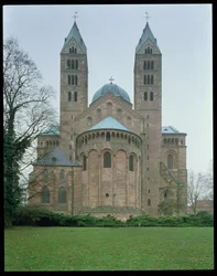 East end of Speyer Cathedral, begun 1030