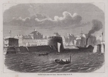 Entrance to the Harbour of Le Havre, France