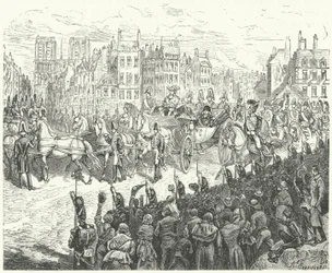 Entry of King Louis XVIII into Paris, 1814
