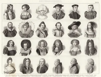 European fashions and hairstyles