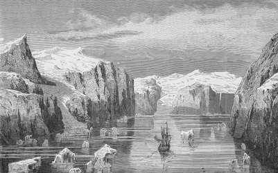 Fjord in Francis-Joseph Land