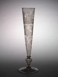 Flute Glass, early 1600s