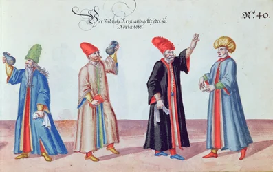 Four Jewish Doctors from Adrianople, Turkey