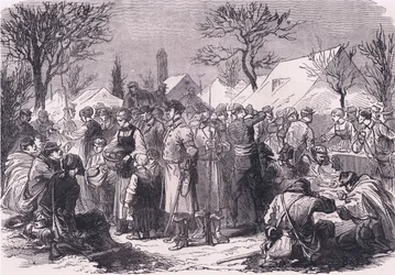 French fugitive soldiers in Switzerland