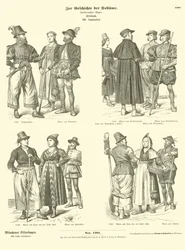 Frisian Costumes, 16th Century