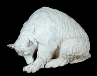 German Art: Hard Porcelain Bear from Berlin