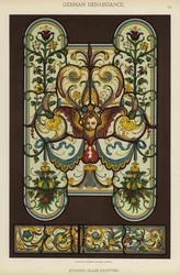 German Renaissance, Stained Glass Painting