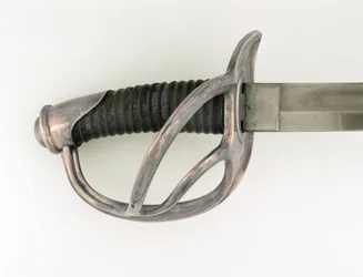 German cavalry sword and scabbard, Orange Free State Artillery, South Africa