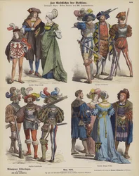 German costumes, early 16th Century