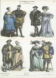 German Costumes, Early 16th Century