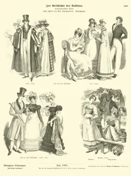 German Costumes, First Half of 19th Century