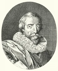 Giambattista Marino, Italian Poet (engraving)