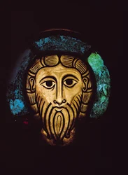 Head of Christ, from the Abbey Church of SS. Peter and Paul in Wissembourg, c.1070