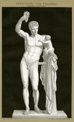 Hermes and the Infant Dionysos attributed to Praxiteles c.1895