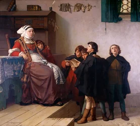 Historical theme, 1872