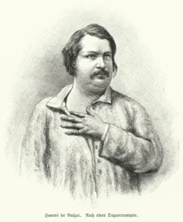 Honore de Balzac, French novelist and playwright