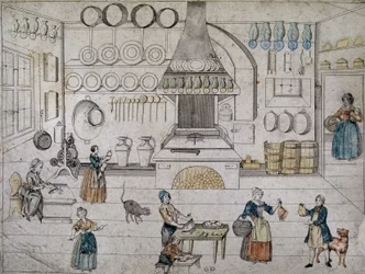 Households in the kitchen, Germany