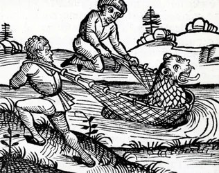 Illustration taken from the Nuremburg Chronicle