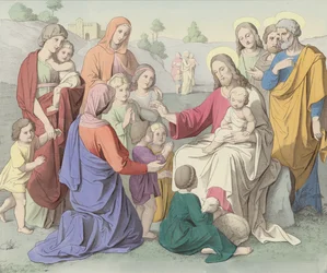 Jesus Blessing the Children