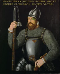 Johann Ziska von Trocnov, leader of the Bohemian Hussites and Taborites who won two battles against Imperial armies in 1420 and 1422