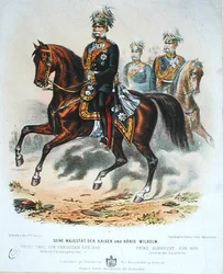 Kaiser Wilhelm I on Horseback
