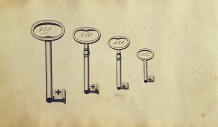 Keys, early 19th century
