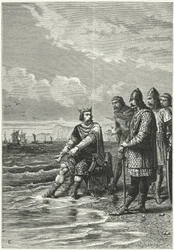 King Canute and the waves