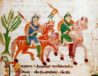 Knights with Horses (9th Century)
