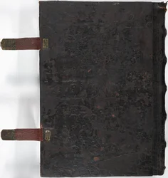 Missal, back cover, Franconia, possibly Forchheim, Germany