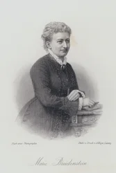 Marie Breidenstein, German pianist, singer and singing teacher