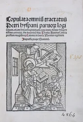 Master and pupils, 1490