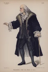 Maximilian, Count von Moor, from The Robbers by Friedrich Schiller