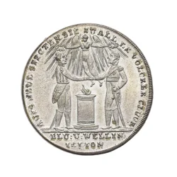 Medal Commemorating Wellington and Blücher at Waterloo