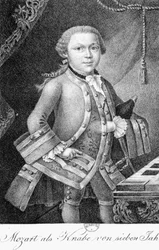 Mozart as a Boy of 7