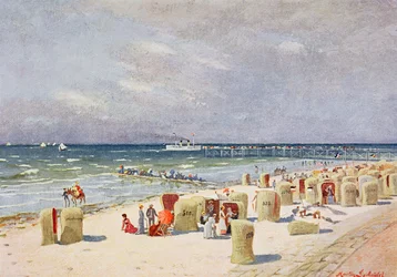 On the Beach on Norderney