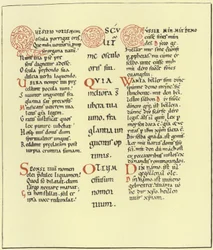 Page from the Song of Songs