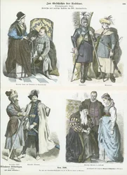 Polish and Russian Costumes, 15th and 16th Century
