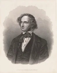 Portrait of Felix Mendelssohn