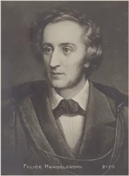 Portrait of Felix Mendelssohn