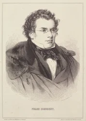 Portrait of Franz Schubert (1768-1827)