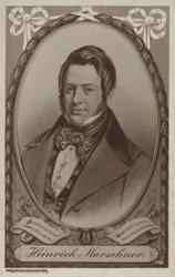 Portrait of Heinrich Marschner