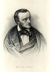 Portrait of Richard Wagner (1813-83) German composer