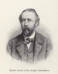 Portrait of Theodor Storm