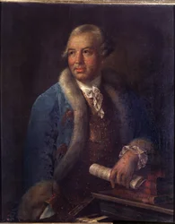 Portrait of German Composer Christoph Willibald Gluck