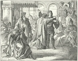Reconciliation of the Holy Roman Emperor Henry VI and Richard the Lionheart