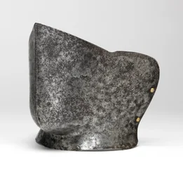 Reinforcing bevor, for use in the tourney, with etched decoration, 1550-1510