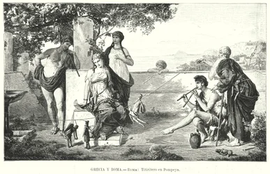 Roman Puppeteers in Pompeii
