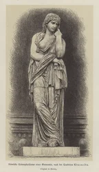 Roman triumphal statue of a Germanic woman