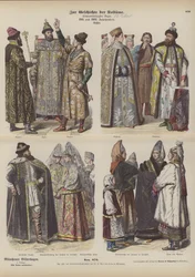 Russian Costumes, 17th and 18th Century