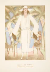 Black and White, outfit by V. Manheimer, from Styl, published 1922